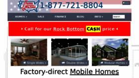 What Homenation.com website looked like in 2020 (3 years ago)