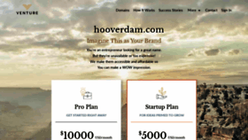 What Hooverdam.com website looked like in 2020 (3 years ago)