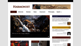 What Harmonist.us website looked like in 2020 (3 years ago)