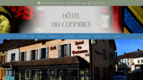 What Hotel-commerce-pouilly.com website looked like in 2020 (3 years ago)