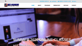 What Hs2academy.com website looked like in 2020 (3 years ago)