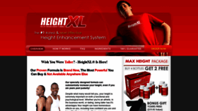 What Heightxl.com website looked like in 2020 (3 years ago)
