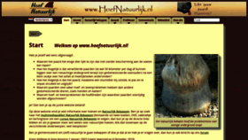 What Hoefnatuurlijk.nl website looked like in 2020 (3 years ago)