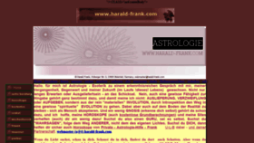What Harald-frank.com website looked like in 2020 (3 years ago)