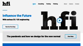 What Humanfactors.com website looked like in 2020 (3 years ago)