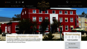 What Hotels-frankfurt-oder.de website looked like in 2020 (3 years ago)