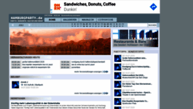 What Hamburgparty.de website looked like in 2020 (3 years ago)