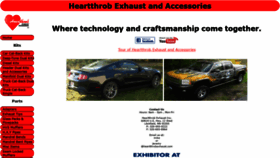 What Heartthrobexhaust.com website looked like in 2020 (3 years ago)