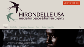 What Hirondelleusa.org website looked like in 2020 (3 years ago)