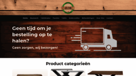 What Houthandeljelsan.nl website looked like in 2020 (3 years ago)