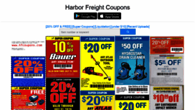 What Hfcoupons.com website looked like in 2020 (3 years ago)