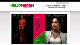 What Hellomadamcatalog.com website looked like in 2020 (3 years ago)