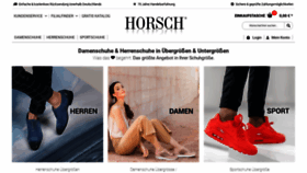 What Horsch-shop.de website looked like in 2020 (3 years ago)