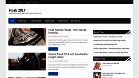 What Hijabfashionstyles.com website looked like in 2020 (3 years ago)