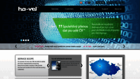 What Ha-vel.com website looked like in 2020 (3 years ago)