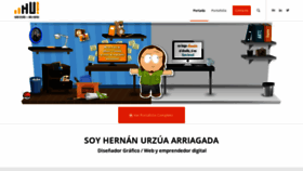 What Hernanurzua.com website looked like in 2020 (3 years ago)