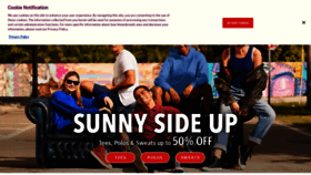 What Hanes.com website looked like in 2020 (3 years ago)