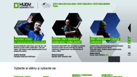 What Hudysteny.cz website looked like in 2020 (3 years ago)