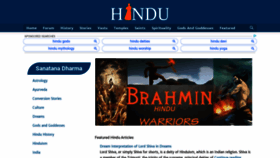 What Hindu.bz website looked like in 2020 (3 years ago)