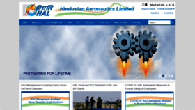 What Hal-india.co.in website looked like in 2020 (3 years ago)