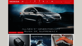 What Hondacarindia.com website looked like in 2020 (3 years ago)