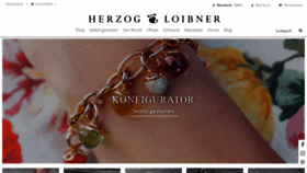 What Herzogloibner.com website looked like in 2020 (3 years ago)
