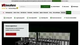 What Horecarama.nl website looked like in 2020 (3 years ago)