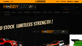 What Hobbystation.co.nz website looked like in 2020 (3 years ago)