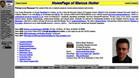 What Hutter1.net website looked like in 2020 (3 years ago)