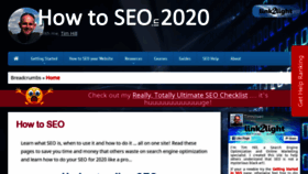 What Howtoseo.link2light.com website looked like in 2020 (3 years ago)