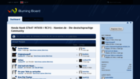 What Hawkster.de website looked like in 2020 (3 years ago)