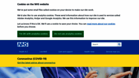 What Headcornsurgery.nhs.uk website looked like in 2020 (3 years ago)