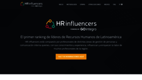 What Hrinfluencerslatam.com website looked like in 2020 (3 years ago)