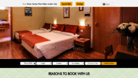 What Hotelflowergardenrome.com website looked like in 2020 (3 years ago)