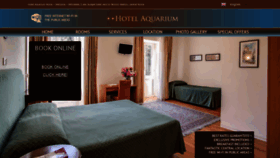 What Hotelaquariumroma.com website looked like in 2020 (3 years ago)