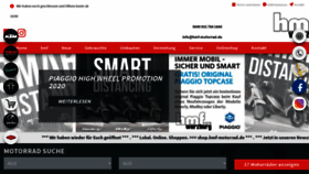 What Hmf-motorrad.de website looked like in 2020 (3 years ago)