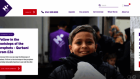 What Humanappeal.org.uk website looked like in 2020 (3 years ago)