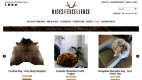 What Hidesofexcellence.com.au website looked like in 2020 (3 years ago)