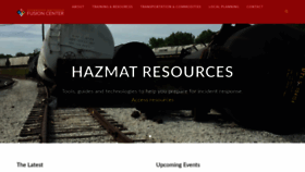 What Hazmatfc.com website looked like in 2020 (3 years ago)