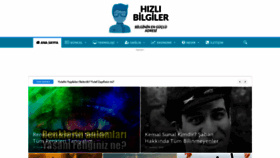 What Hizlibilgiler.com website looked like in 2020 (3 years ago)