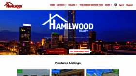 What Hamilwood.com website looked like in 2020 (3 years ago)