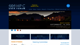 What Hpcuserforum.com website looked like in 2020 (3 years ago)