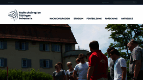 What Hochschulregion.de website looked like in 2020 (3 years ago)