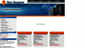 What Hostakademi.com website looked like in 2020 (3 years ago)