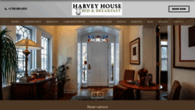 What Harveyhousebb.com website looked like in 2020 (3 years ago)