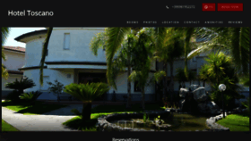 What Hoteltoscano.com website looked like in 2020 (3 years ago)