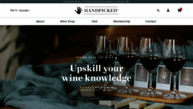What Handpickedwines.com.au website looked like in 2020 (3 years ago)