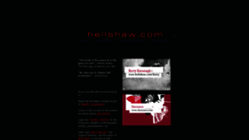 What Hellshaw.com website looked like in 2020 (3 years ago)