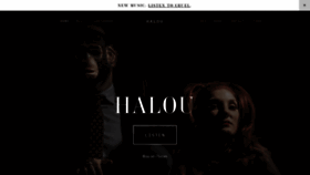 What Halou.com website looked like in 2020 (3 years ago)
