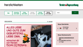 What Herzlichkeiten.tt.com website looked like in 2020 (3 years ago)